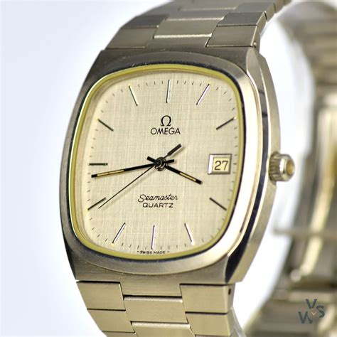 omega seamaster quartz st-396.0890|omega quartz Seamaster vintage.